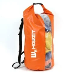 SAC ETANCHE HOWZIT 30L ORANGE -Nautica Aventure sac etanche ryde 30l orange 1