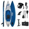 SUP KAYAK GONFLABLE AQUA MARINA PURE AIR 11.0 HYBRID 2023 -Nautica Aventure sup kayak gonflable aqua marina pure air 110 hybrid 2022