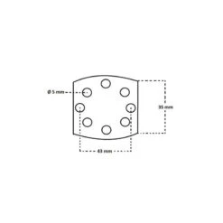 SUPPORT BOUÉE FER À CHEVAL GRAND MODÈLE -Nautica Aventure support bouee fer a cheval grand modele 2