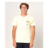 Rip Curl T-SHIRT RIPCURL IN DA POCKET TEE JAUNE CLAIR -Nautica Aventure t shirt ripcurl in da pocket tee jaune clair