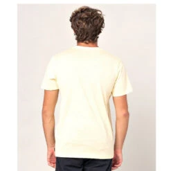 Rip Curl T-SHIRT RIPCURL IN DA POCKET TEE JAUNE CLAIR -Nautica Aventure t shirt ripcurl in da pocket tee jaune clair 2