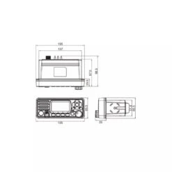 VHF Fixe WP250 - ORANGEMARINE -Nautica Aventure vhf fixe wp250 orangemarine 14